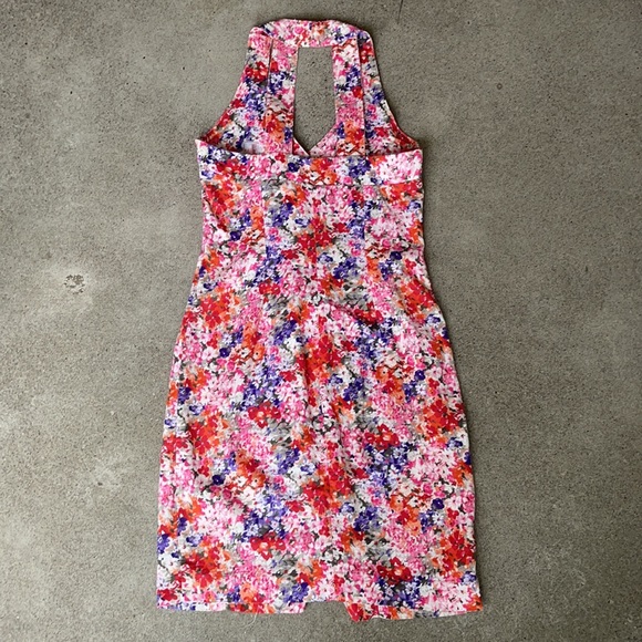 Vintage 80s - Early 90s Floral Dress - Picture 2 of 2